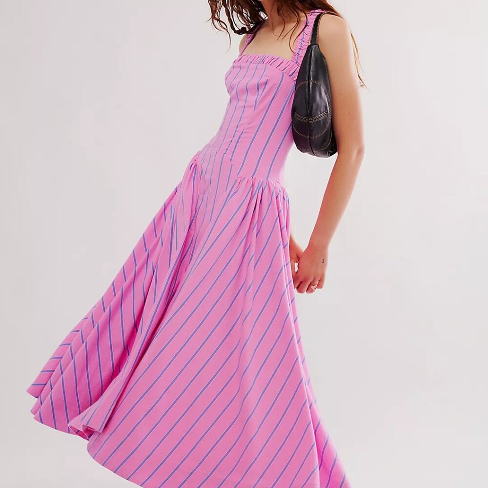 NWOT Free People Sammi Yarn Midi Dress Size Small